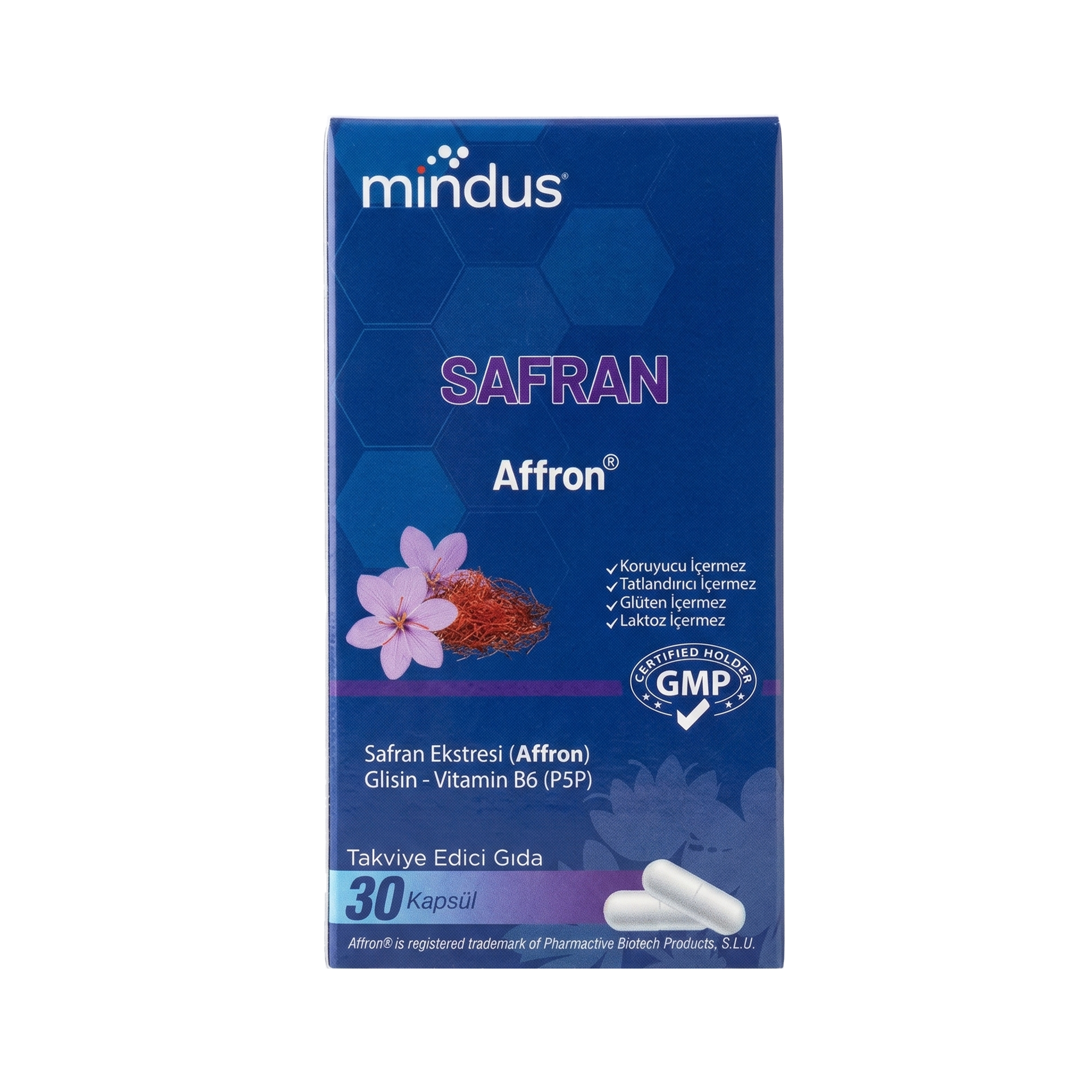 mindus Safran 30 Kapsül
