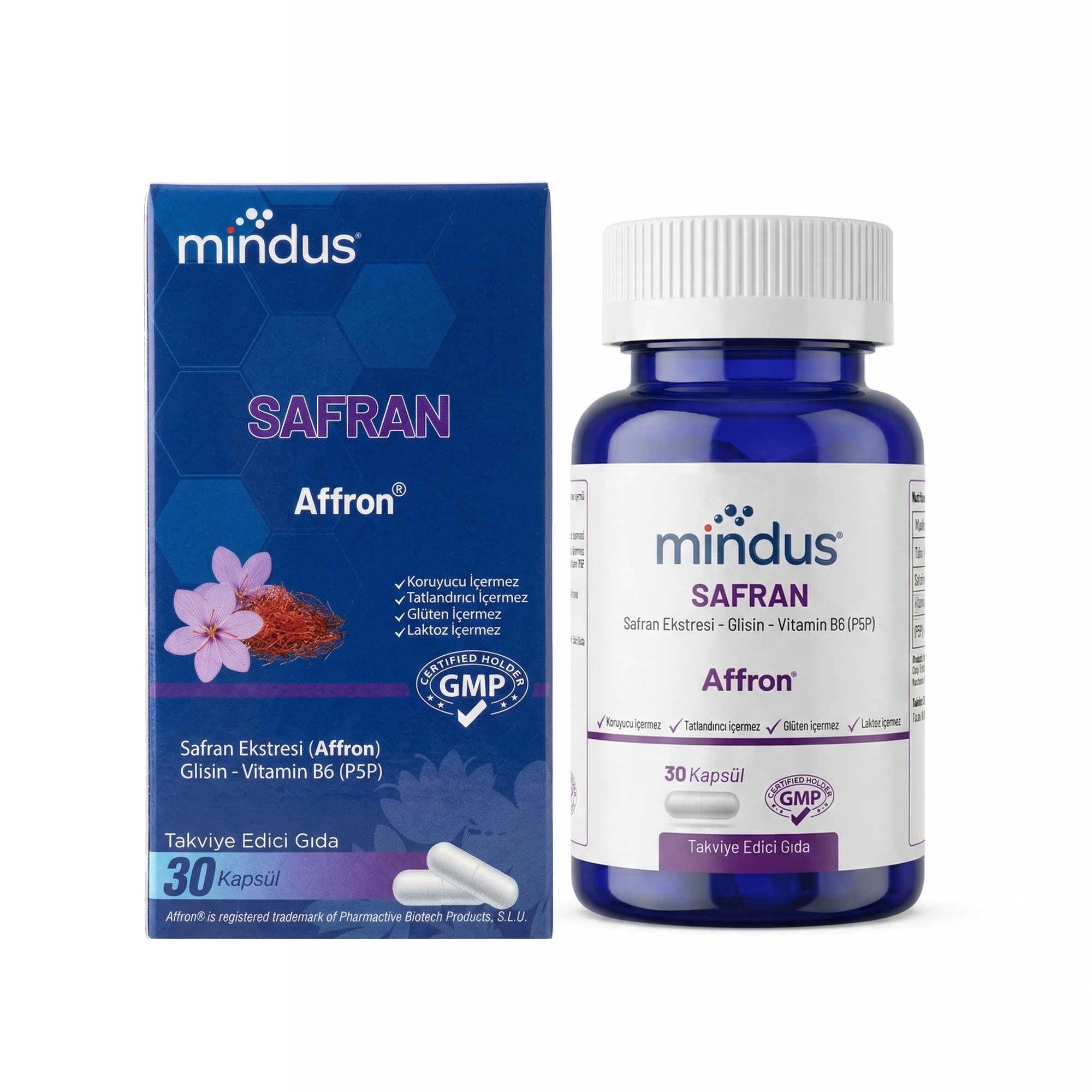 mindus Safran 30 Kapsül