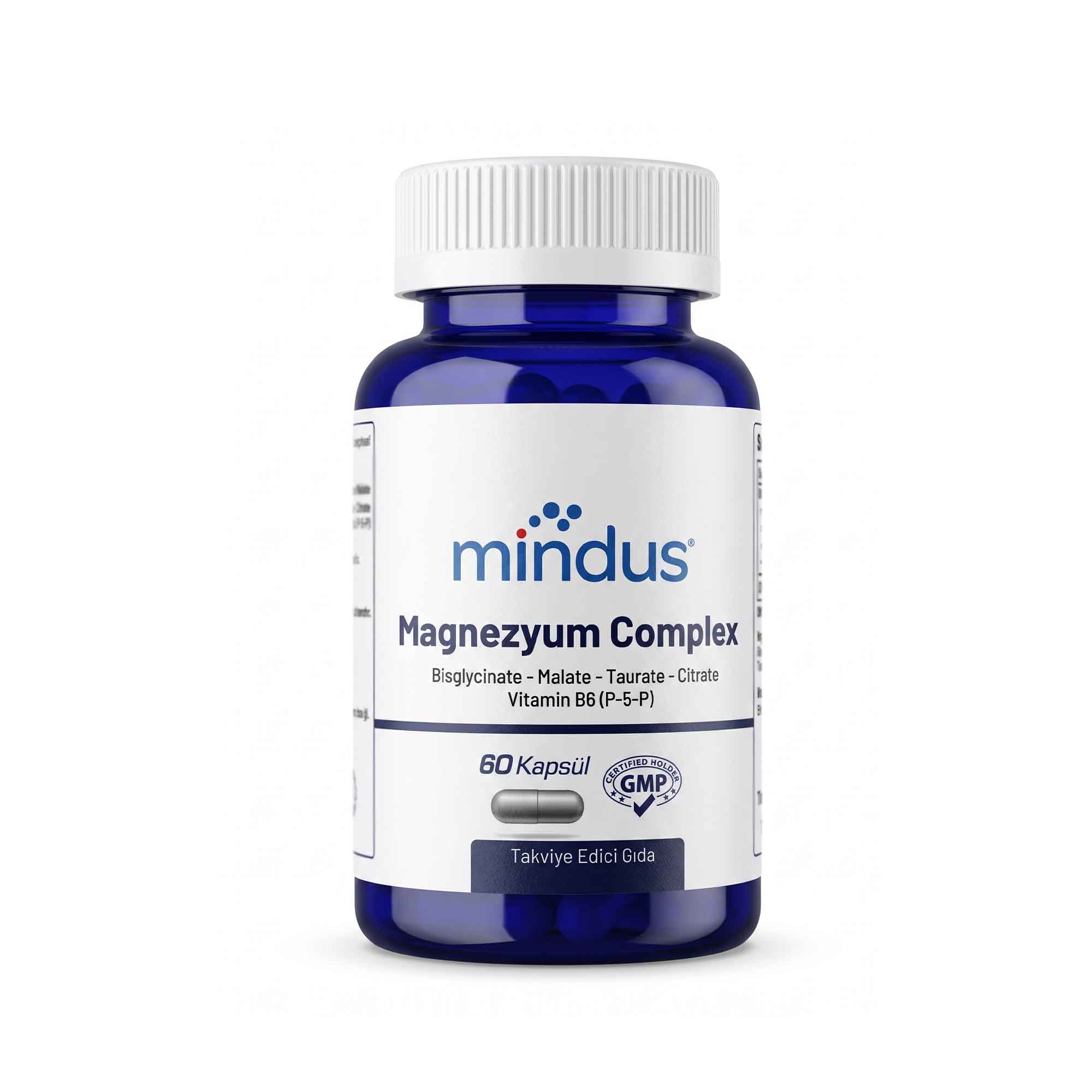 mindus Magnezyum Complex 60 Kapsül