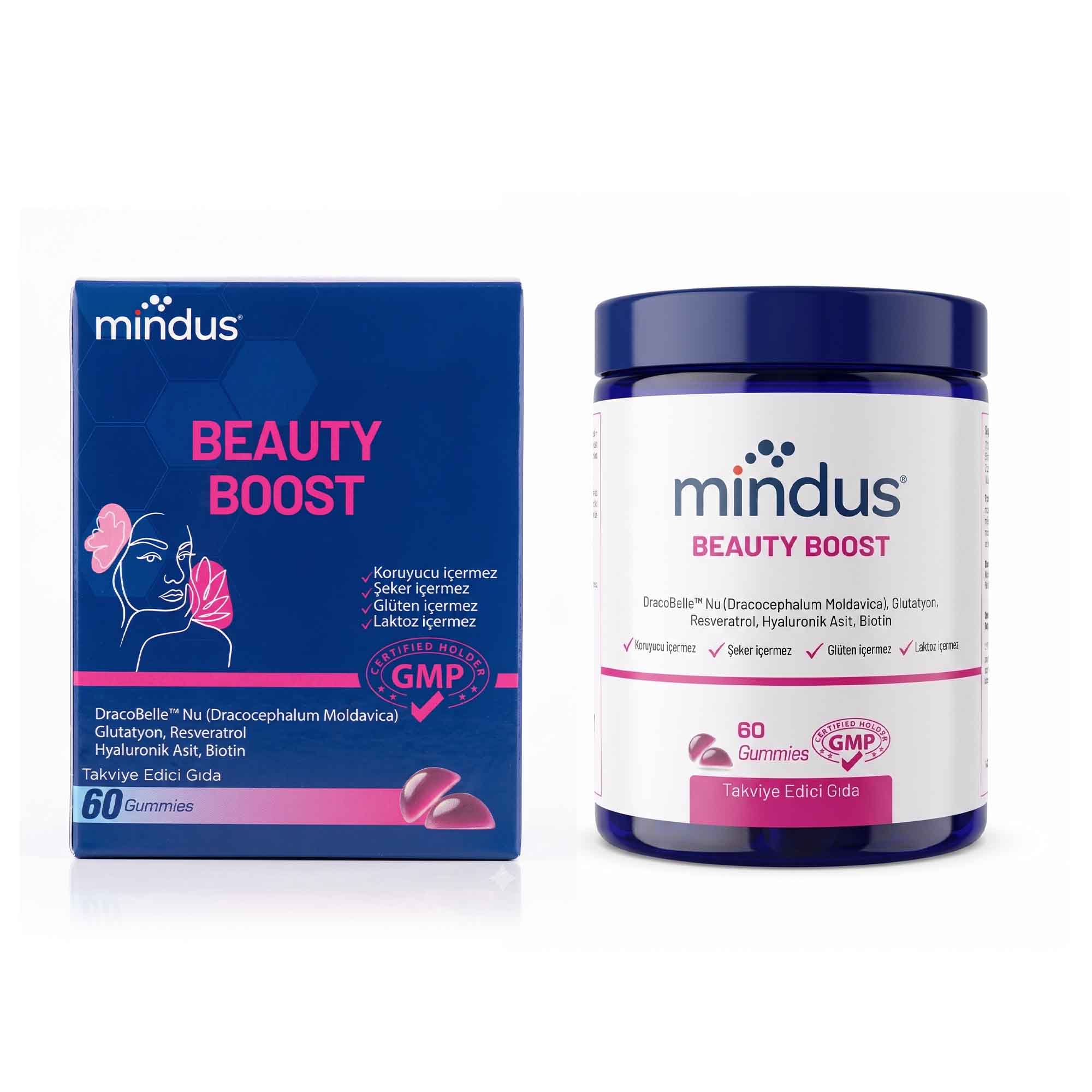 Mindus Beauty Boost 60 Gummies