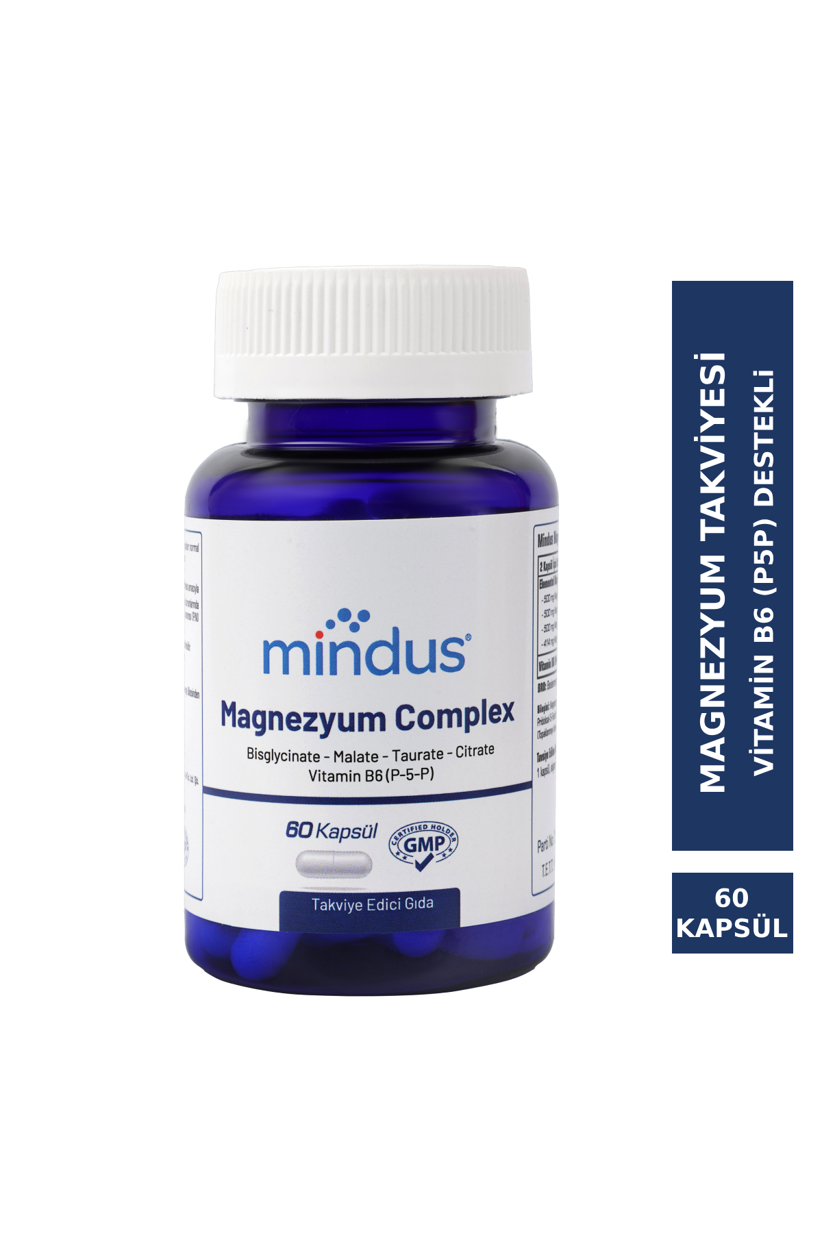 mindus Magnezyum Complex 60 Kapsül
