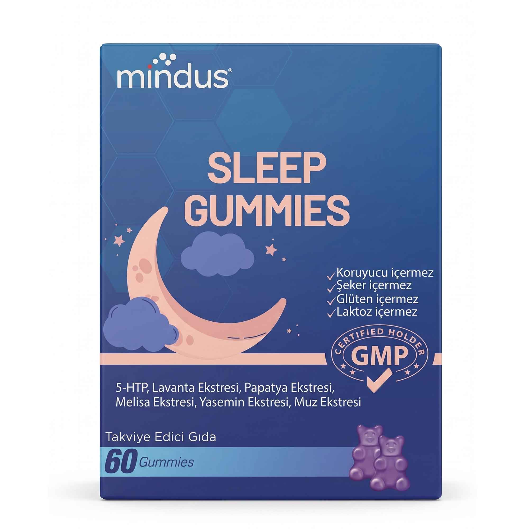Mindus Sleep 60 Gummies
